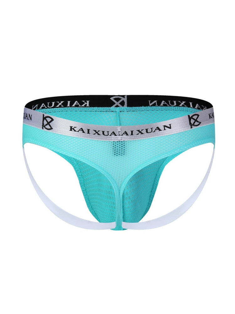 Men's Soft Elastic Comfortable Breathable Low Waist Sexy Thong