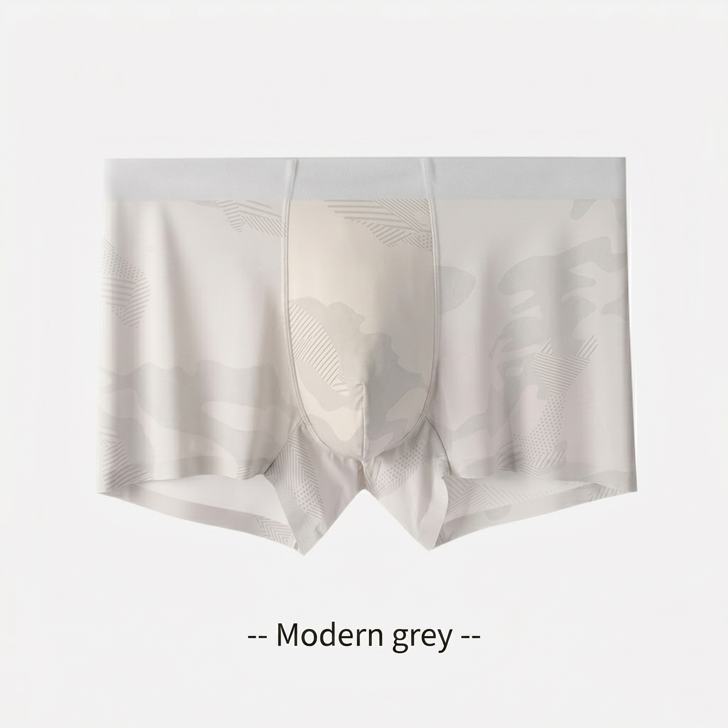 Cooling Ice-Silk Boxer Briefs - Subtle Camo Seamless Trunks