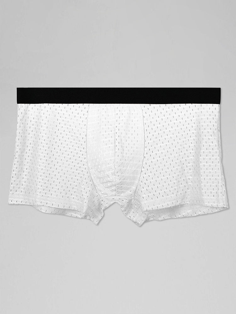 Mesh Ice Silk Cool Fresh Men's Trunks