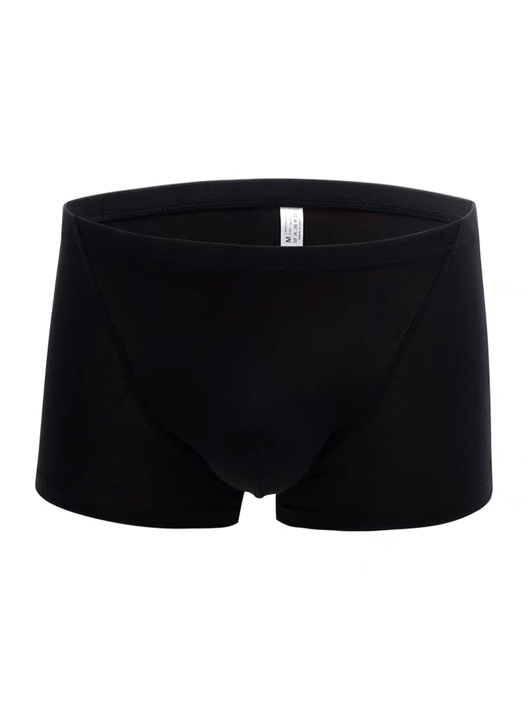 Men's Bamboo Fiber U-pouch Boxer Briefs