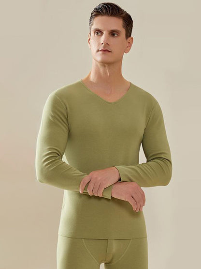 Men's Antibacterial Thermal Leggings Thermal Set
