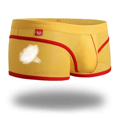 2 Pack Breathable Mesh Lightweight Summer Men's Boxer Briefs