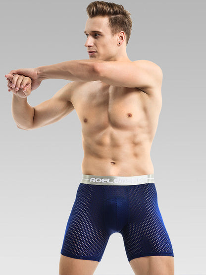 3 Pack Men's Breathable Boxers Briefs