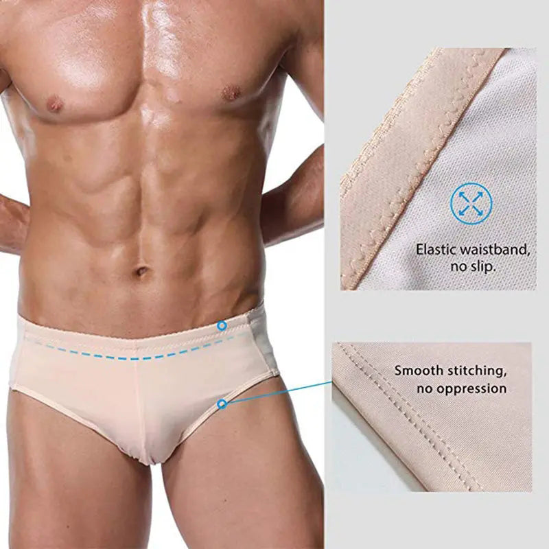 Men's Sexy Butt Lifting Padded Briefs Shapewear
