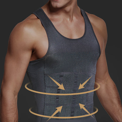 Men's Tummy Waist Shaper Vest