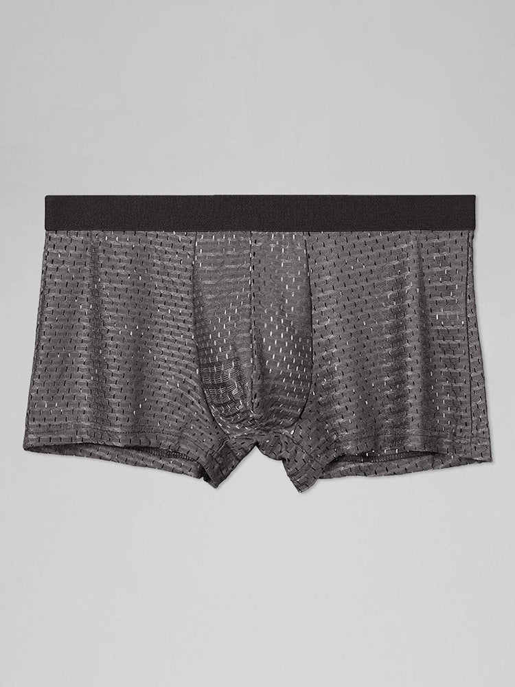 Mesh Ice Silk Cool Fresh Men's Trunks