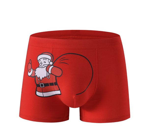 Santa’s Sack Boxer 60s Modal Briefs-The Christmas Boxer Briefs