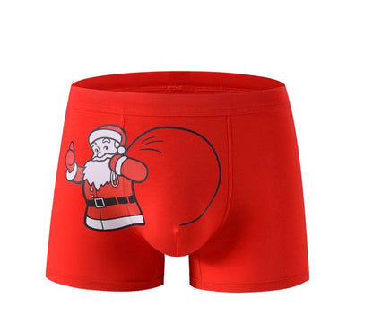 Santa’s Sack Boxer 60s Modal Briefs-The Christmas Boxer Briefs