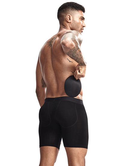 Men's U Convex Boxers Briefs Butt Enhancer Underwear