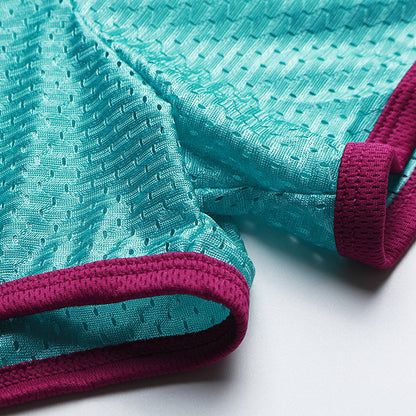 Mens Mesh Loose Breathable Quick Dry Boxers