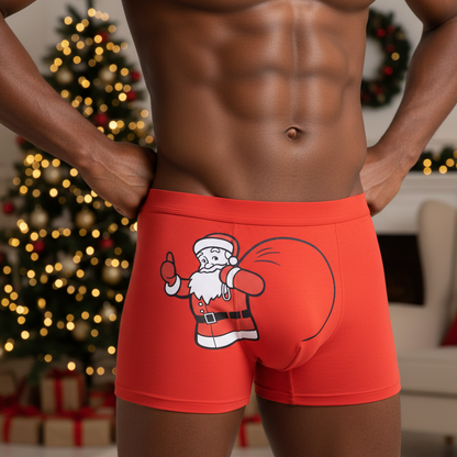 Santa’s Sack Boxer 60s Modal Briefs-The Christmas Boxer Briefs