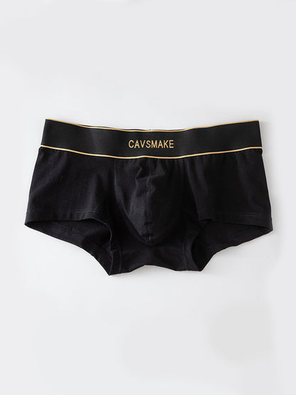 2 Pack Men's Cotton Sexy U-Convex Design Briefs & Trunks