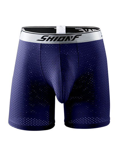 2 Pack Men's Mesh Separate Pouch Boxers Briefs
