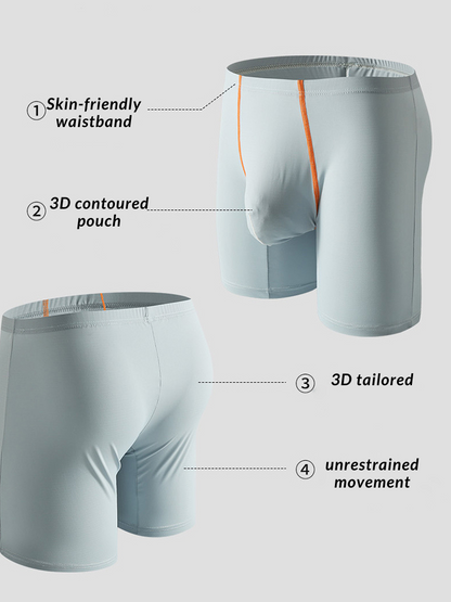 2 Pack Men's U-Pouch Anti-Chafing Midway Briefs