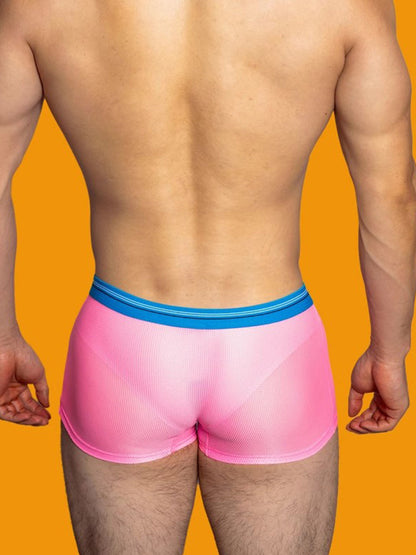 3 Pack Men's Nylon Mesh Breathable Quick-Dry Trunks