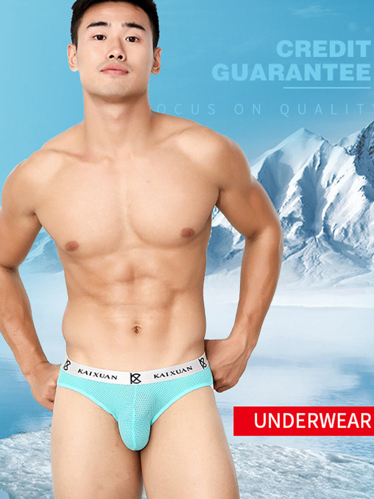 Men's Soft Elastic Comfortable Breathable Low Waist Sexy Thong