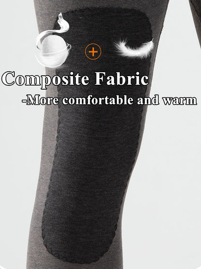 Men's Winter Thermal Long Johns With Button Fly