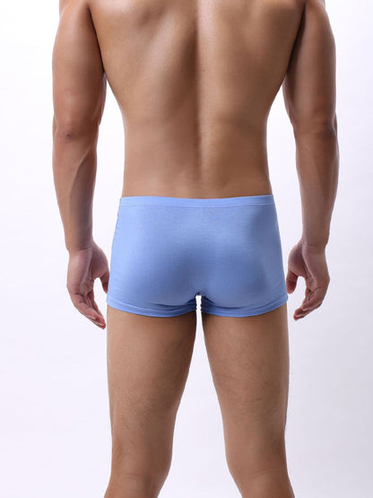 Men's Bamboo Fiber U-pouch Boxer Briefs