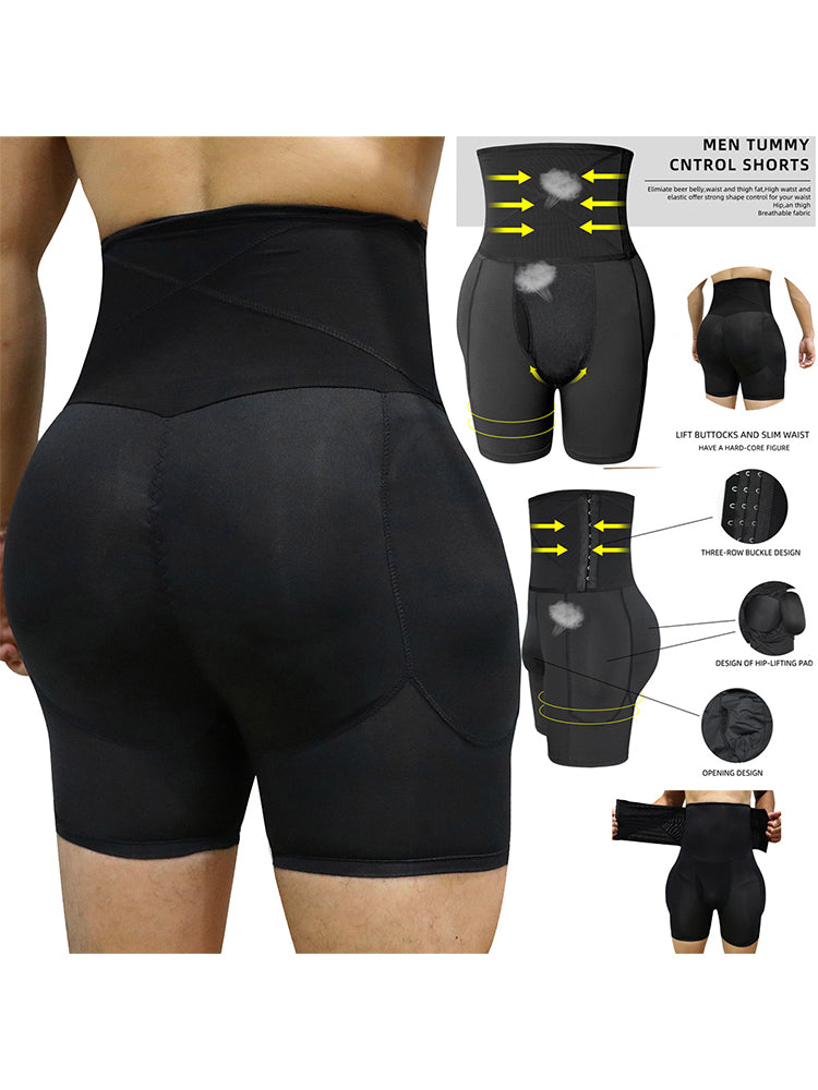 Men's Plus Size Enhancing Underwear Butt Lift Shaperwear