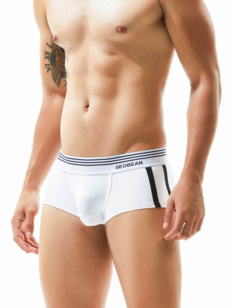 Men's Low-rise Separate Pouch Trunks