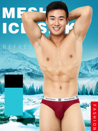 Men's Soft Elastic Comfortable Breathable Low Waist Sexy Thong