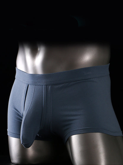 Sexy Separated Ball Pouch Trunks For Men