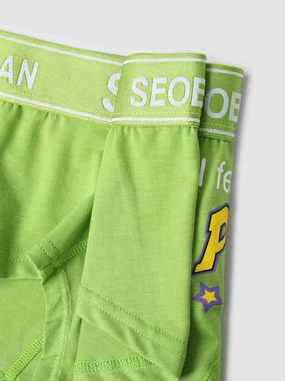 Contrast Letter Graphic U Line Trunks