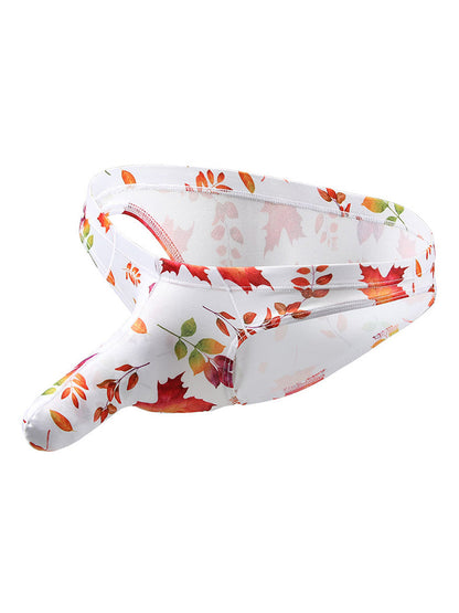 4 Pack Men's Elephant Print Sexy Bikini