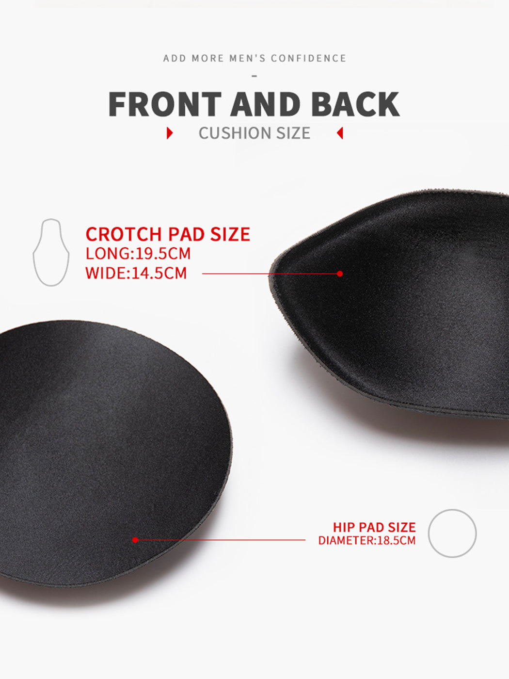 Men's Sexy Butt Lifting Underwear With Sponge Pad