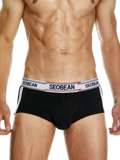 Men's Side Line Pouch Cotton Trunks