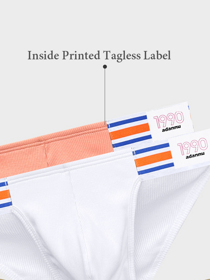 2 Pack Men's Breathable Low Rise Sexy Briefs