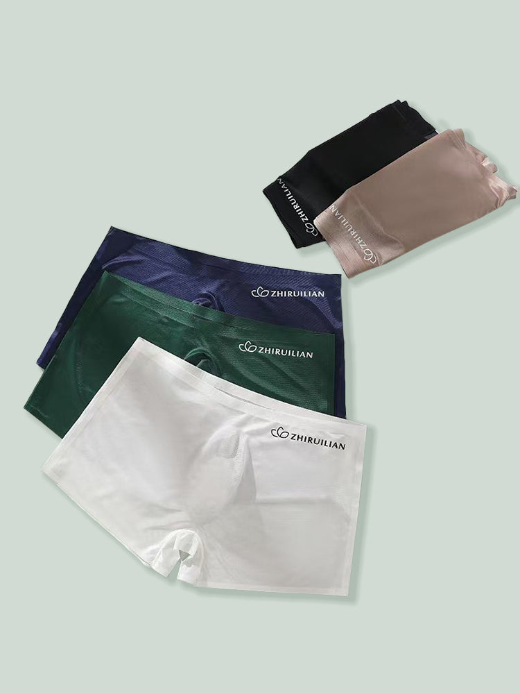 2-pack Men's Translucent Seamless 3D Pocket Boxer Briefs