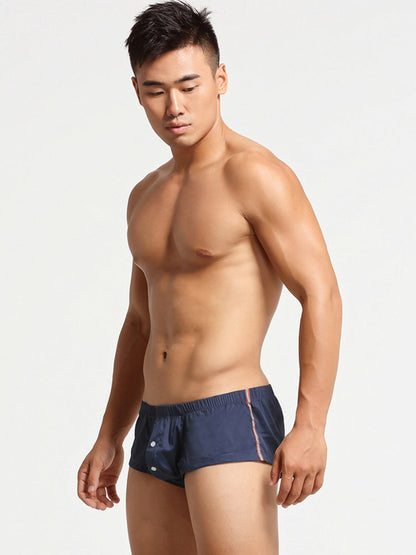Men's Breathable Trunks with Button Fly
