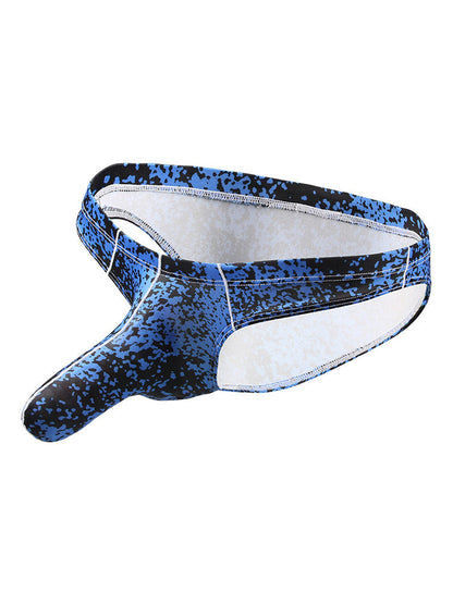 4 Pack Men's Elephant Print Sexy Bikini
