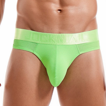 Men's Sexy Fluorescent Mesh Bikini