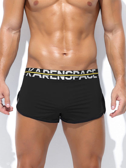 2 Pack Men's Comfortable Lounge Sport Boxer Briefs