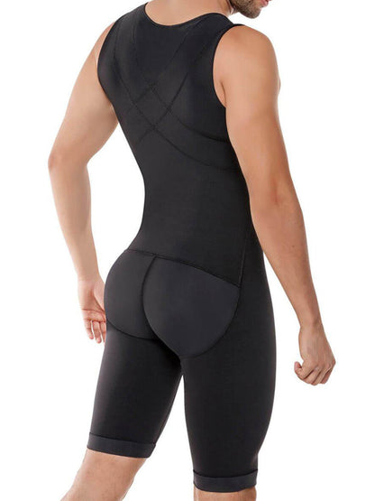 Men's Abdomen Body Shaper Legs Control Bodysuit