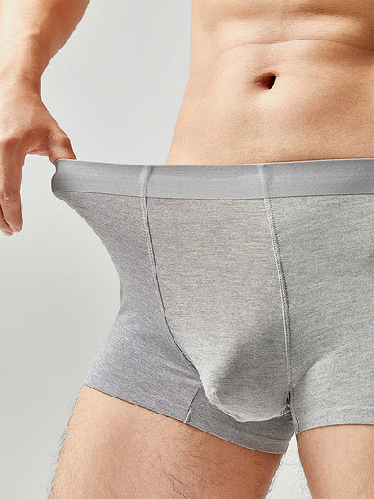 2 Pack Men's U Convex Pouch Trunks