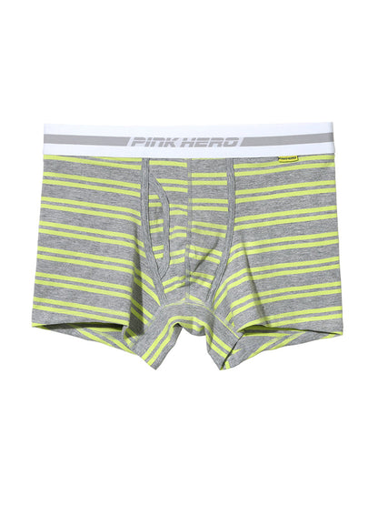 2 Pack European Luxury Brand Personalized Striped Men's Underwear