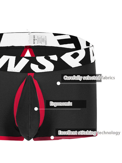 2 Pack Men's Modal Sexy Breathable Classic Trunks