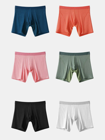 2 Pack Men's Casual Ice Silk Midway Briefs