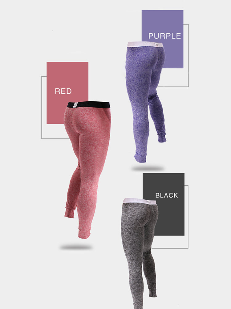 Men's U-Convex Pouch Sexy Base Layer Warm Pants Sleep Pants
