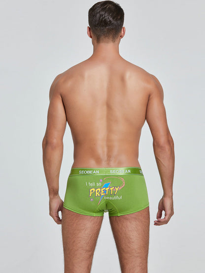 Contrast Letter Graphic U Line Trunks