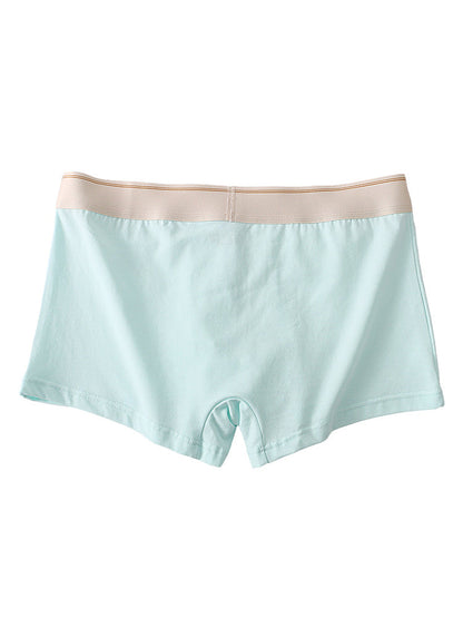 3 Pack Men's Elephant Trunks Gun and Bullet Separation Solid Color Cotton Sexy Boxer Briefs