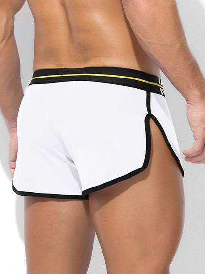 2 Pack Men's Comfortable Lounge Sport Boxer Briefs