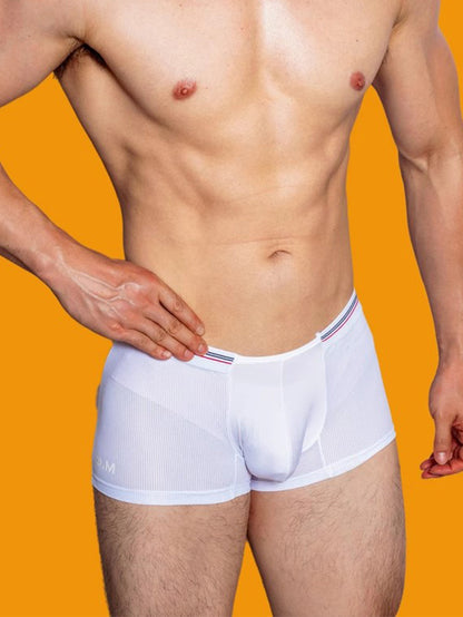 3 Pack Men's Nylon Mesh Breathable Quick-Dry Trunks
