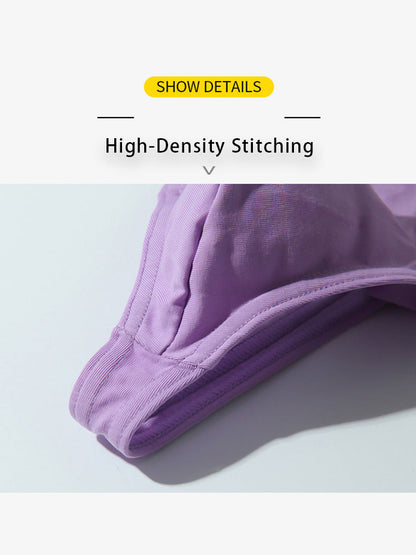 3 Pack Men's Elephant Trunk Separation Breathable Thong & Strings