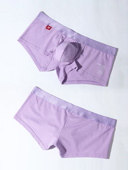 2 Pack Men's Large Pouch Casual Underwear
