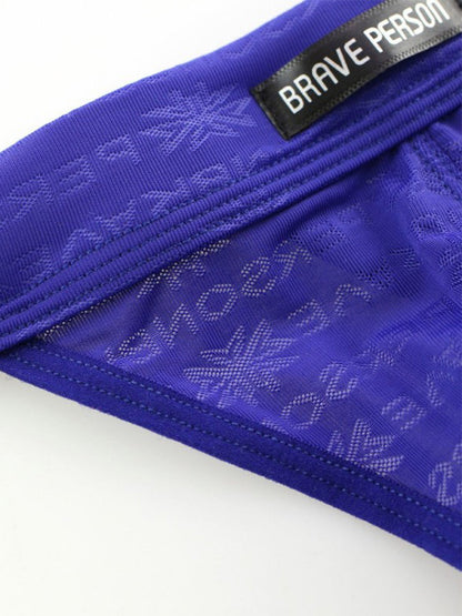 3-pack Men's Lace Obscure Embossed G-String Thong