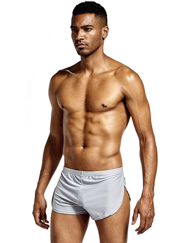 4 Pack Men's Sexy High Vent Boxer Shorts